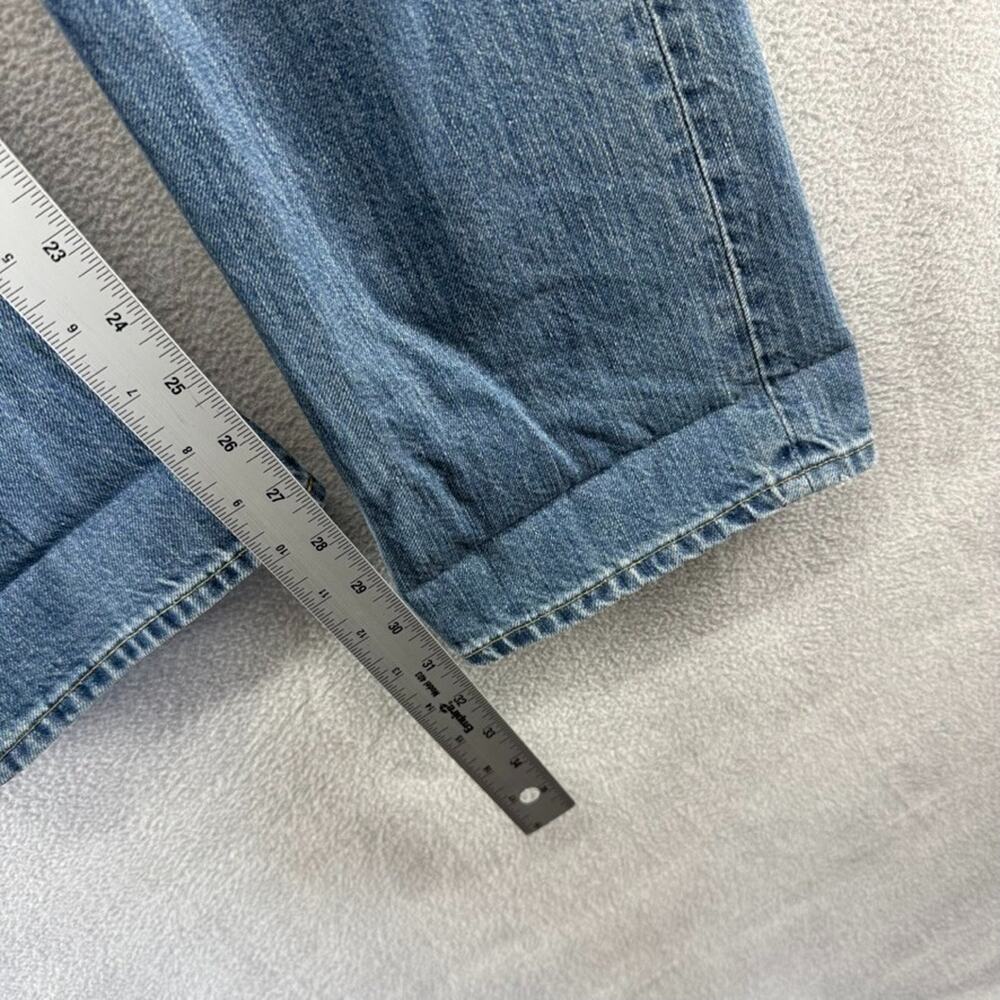 Ralph Lauren Jeans Men's 34x32 Blue Denim Varick Slim Straight PRL RL 5 Pocket - Picture 5 of 11